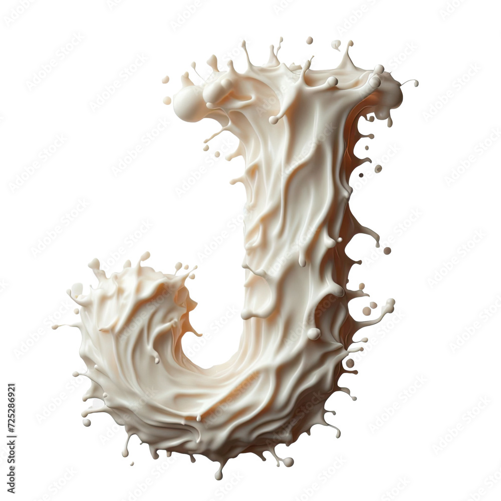 Isolated 3D Letter on a Clear PNG Canvas Generative AI Isolated 3D Letter on a Clear PNG Canvas Generative AI