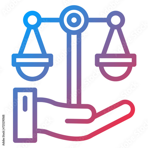 Law Icon Style