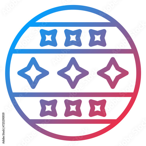 Circus Ball Icon Style