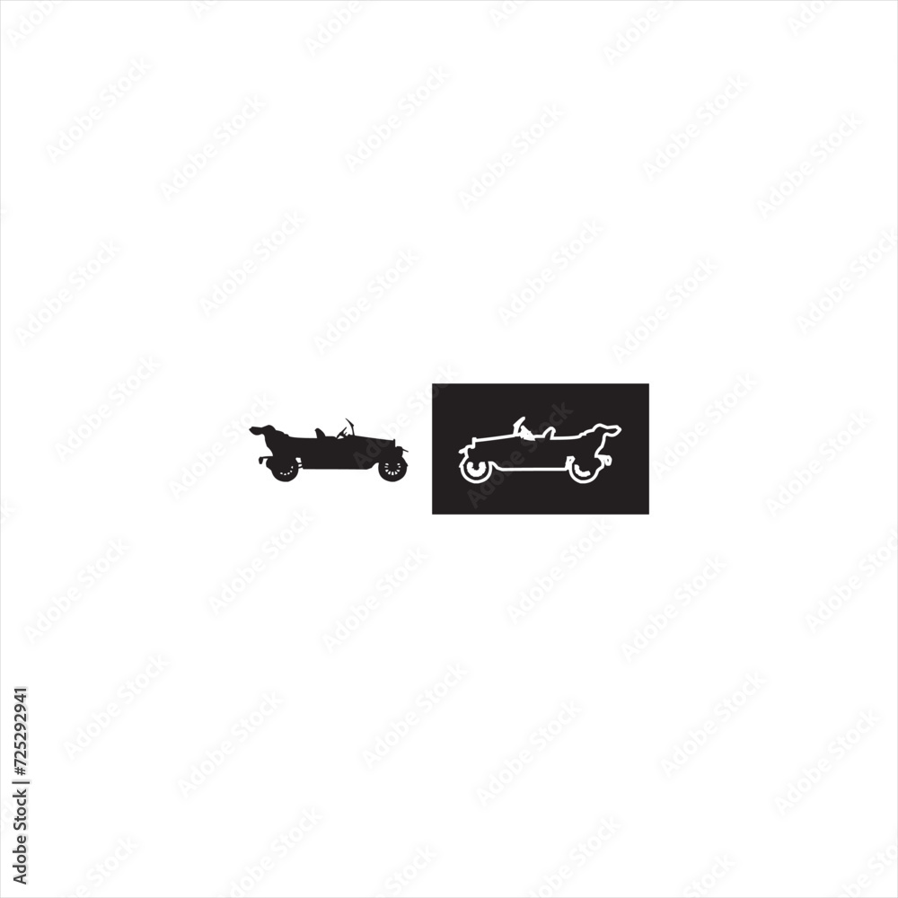 Illustration vector graphic of cars icon