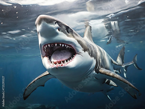 great white shark © Abdul