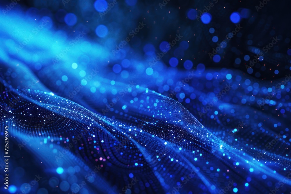 Futuristic blue abstract space background Futuristic blue abstract space background