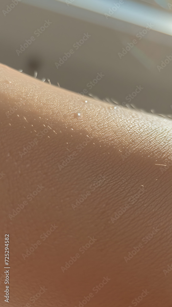Fototapeta premium a close-up shot a skin
