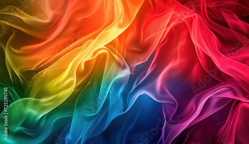 Rainbow colorful flag