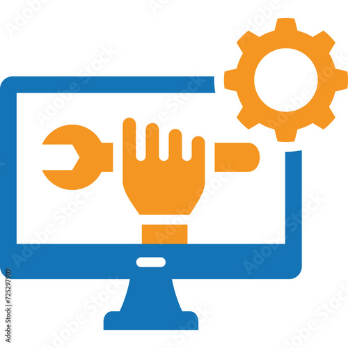 Konstfotografi Machine Repair Icon