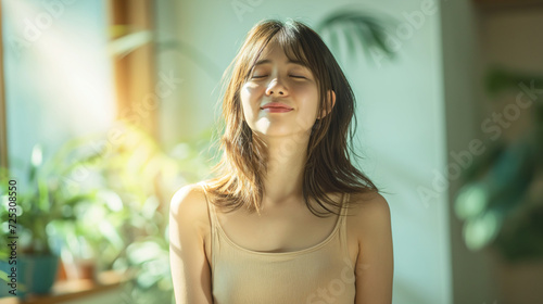 幸せそうな女性 Free Download 幸せそうな女性 - GFXLoad