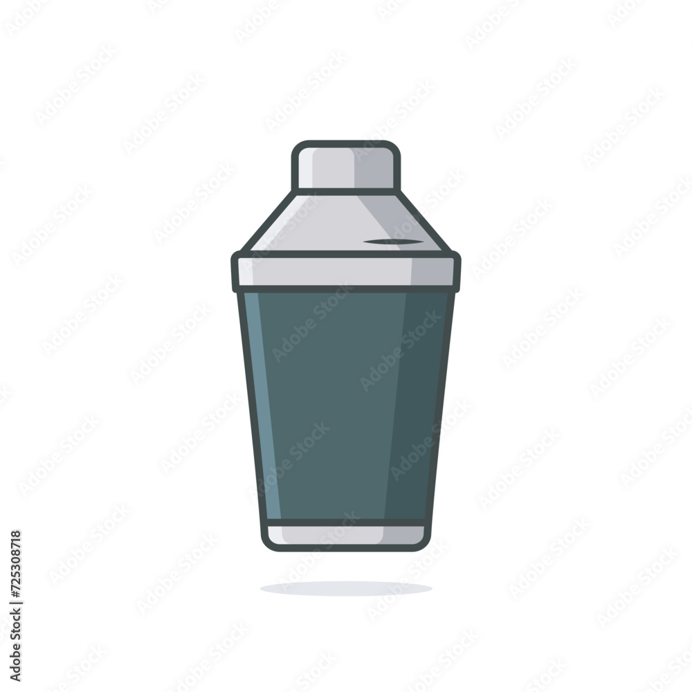 Cocktail Shaker Metal Material Barmen Tool Vector. Shaker Bar Equipment For Prepare And Shake Alcoholic Or Delicious Drinks. Cocktail Shaker Metal Material Barmen Tool Vector. Shaker Bar Equipment For Prepare And Shake Alcoholic Or Delicious Drinks.