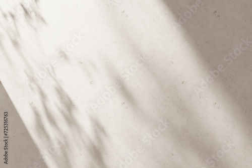 Sunshine, tree shadows, various texture backgrounds. 3d rendering.