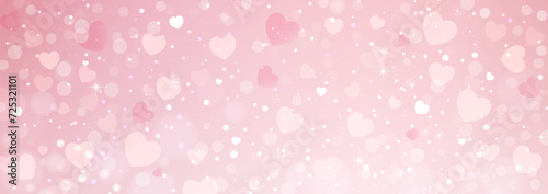 Pastel bokeh lights on blurred background. Pink bokeh lights background. Abstract pastel bokeh background.