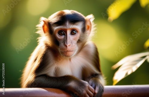 Cute monkey close up © Aida
