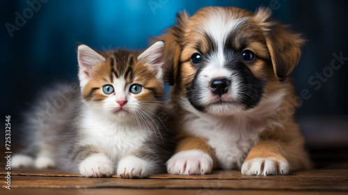 Dog and cat © franklin