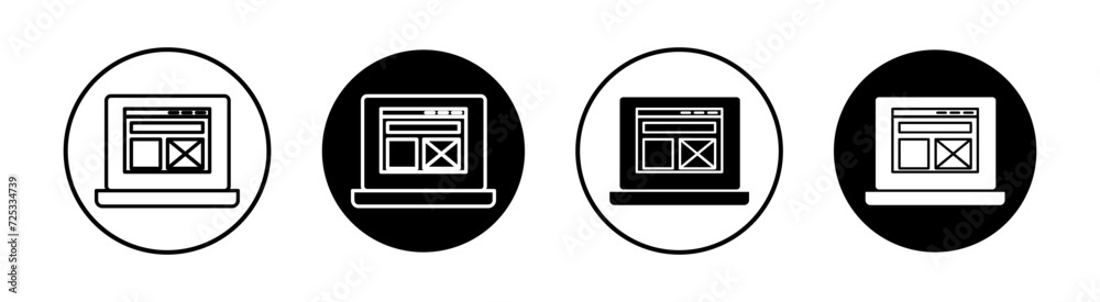Wireframe flat line icon set. Wireframe Thin line illustration vector Wireframe flat line icon set. Wireframe Thin line illustration vector