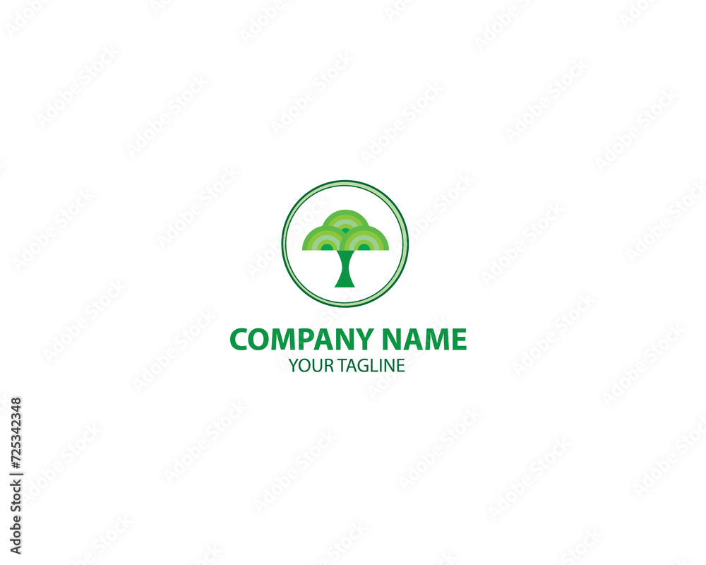 illustration vector graphic of  eco friendly logo