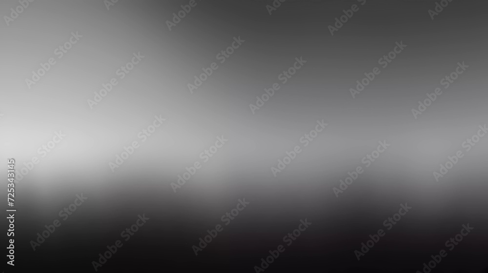 Blurred gradient silver and black color gradient, with granular noise effect background. generative ai Blurred gradient silver and black color gradient, with granular noise effect background. generative ai