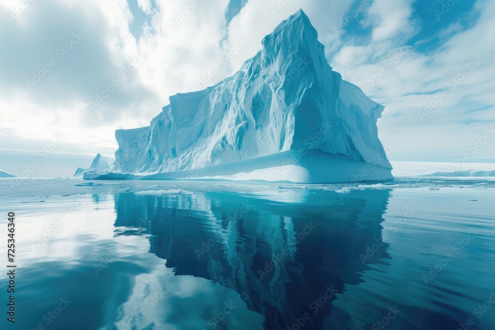 Iceberg in Antarctica, iceberg in polar regions