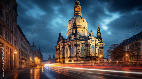 Dresden Frauenkirche Lutheran church photo