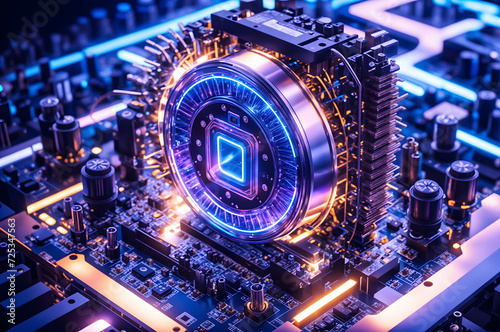 Nine Qubit Superconductor Nuclear Reactor Quantum Semiconductor Quantum Computer 8