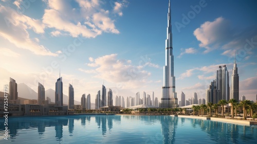 burj khalifa, realistic photo, high quality, --ar 16:9 --v 5.2 Job ID: 2fcfcd88-c116-4e9e-ac76-028a79a47051