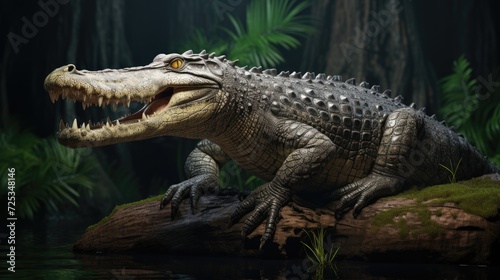 Crocodile  full body  highly detailed  high quality  realistic  --ar 16 9 --v 5.2 Job ID  ccac7dcf-b800-4583-878b-7b6380e3309d