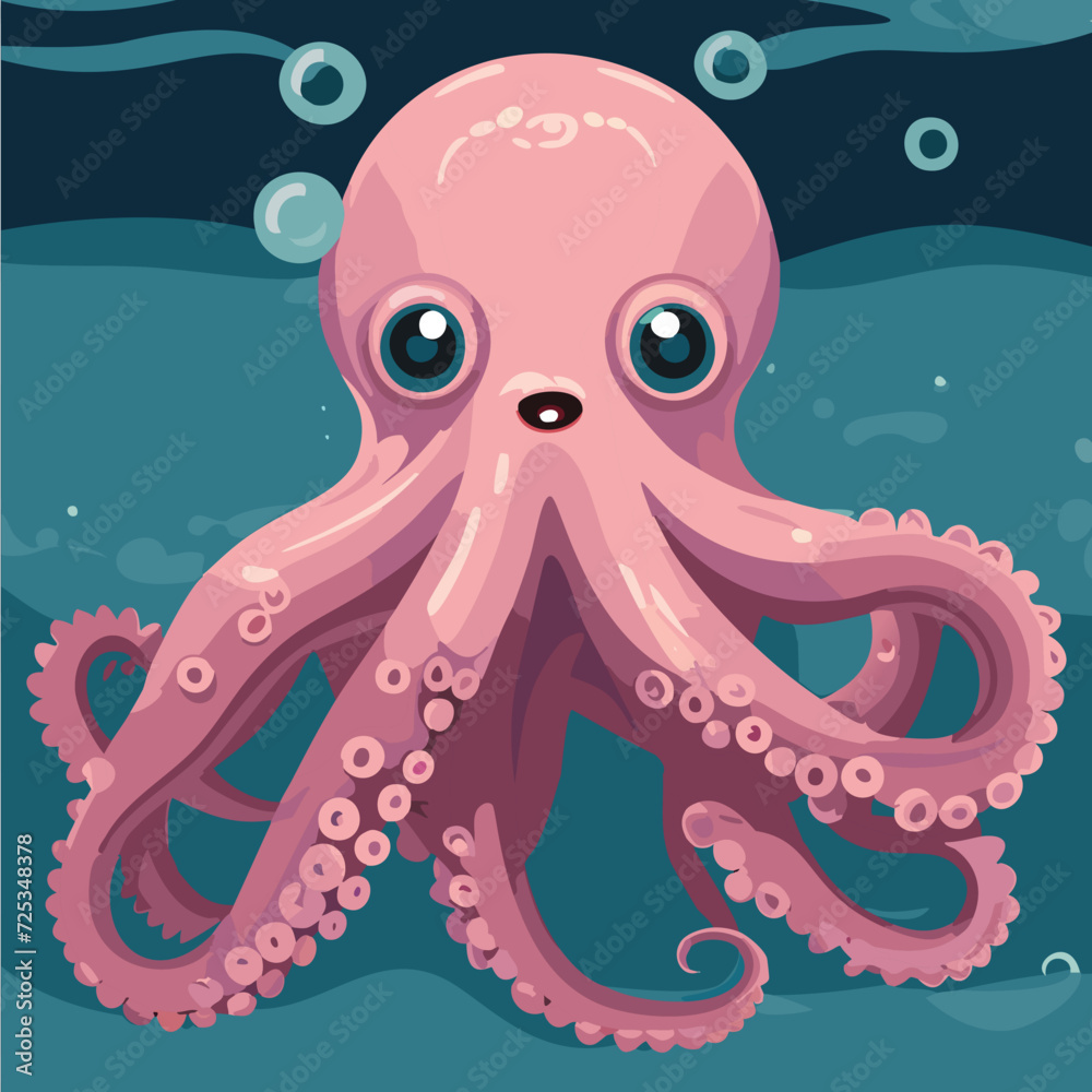 Sea world VECTOR octopus fish sea life Sea world VECTOR octopus fish sea life