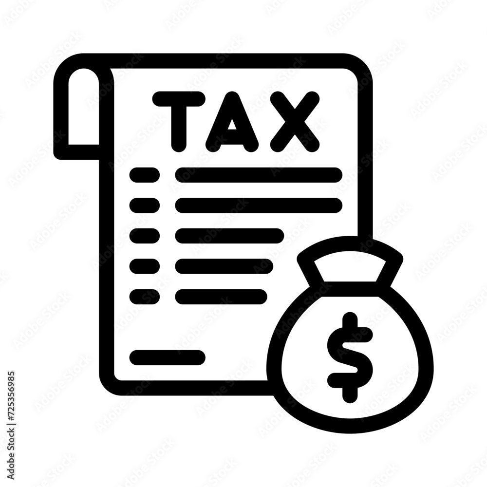 payment line icon payment line icon