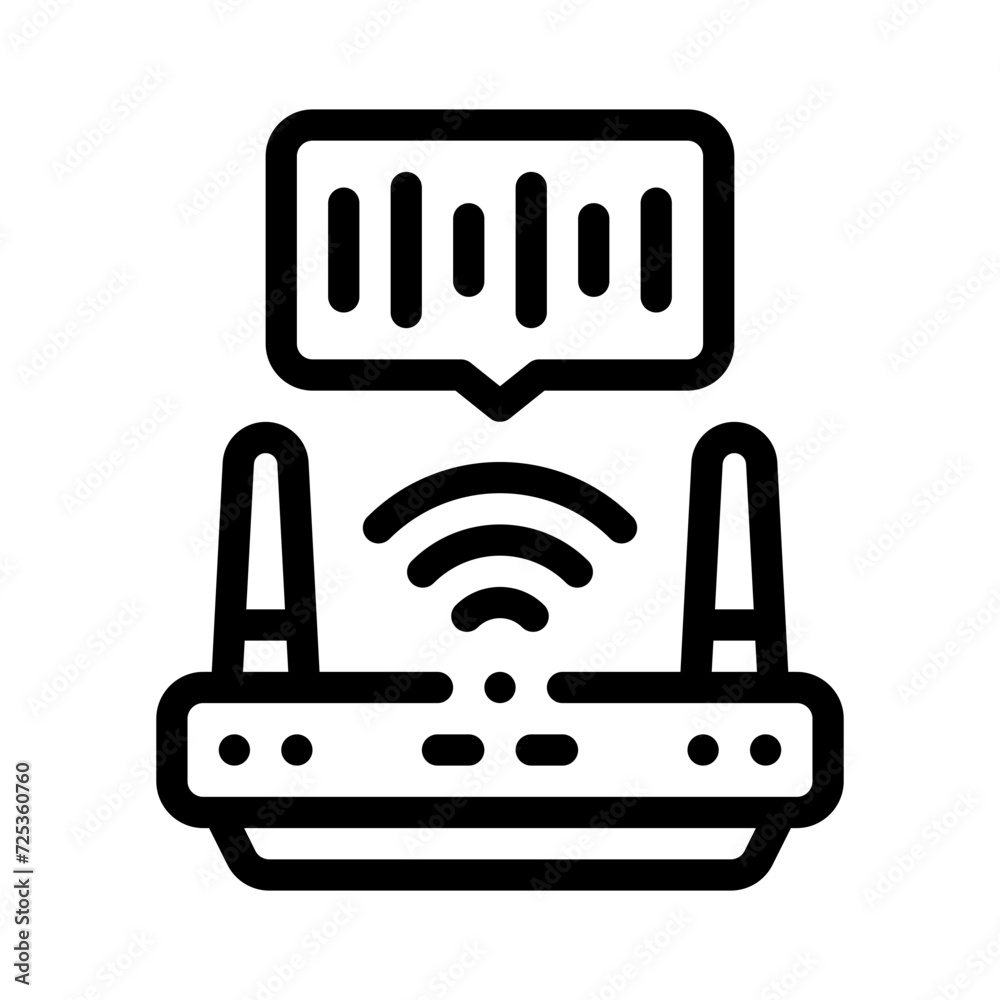 internet of things line icon internet of things line icon