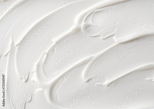 白いクリームの背景テクスチャ
