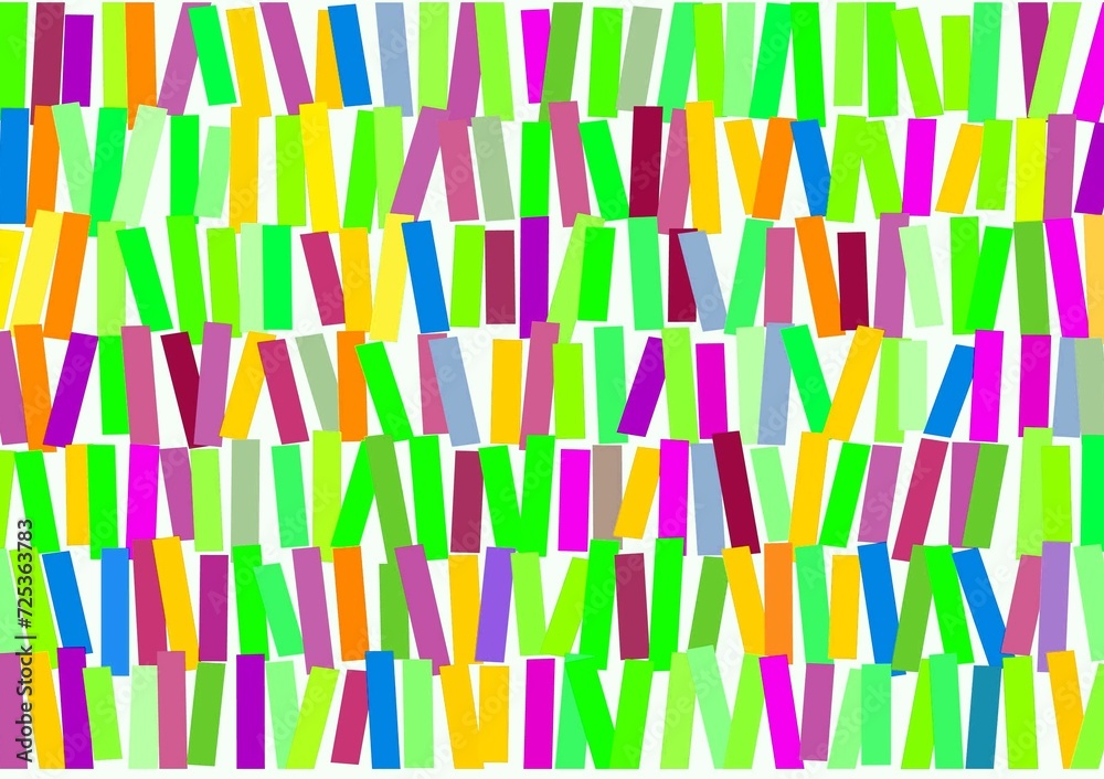 seamless pattern with colorful strips