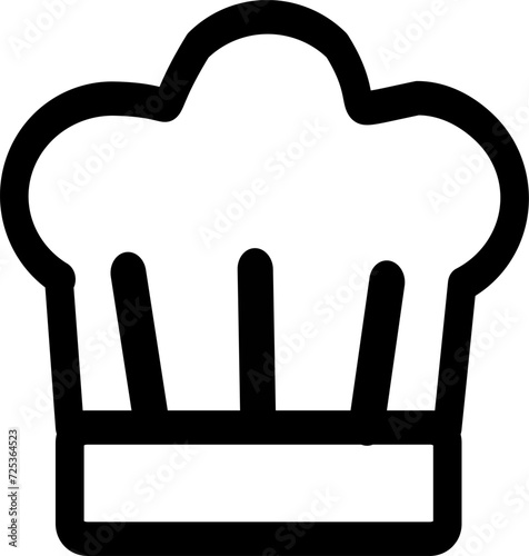 Chef Hat icon, Chef icon. Replaceable vector design.