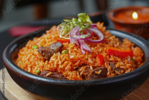 Nigerian Jollof Rice © Mamstock