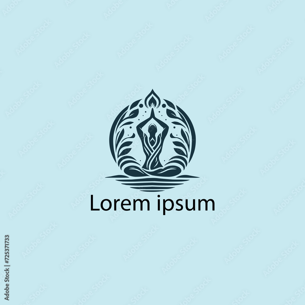 Fototapeta premium A YOGA LOGO