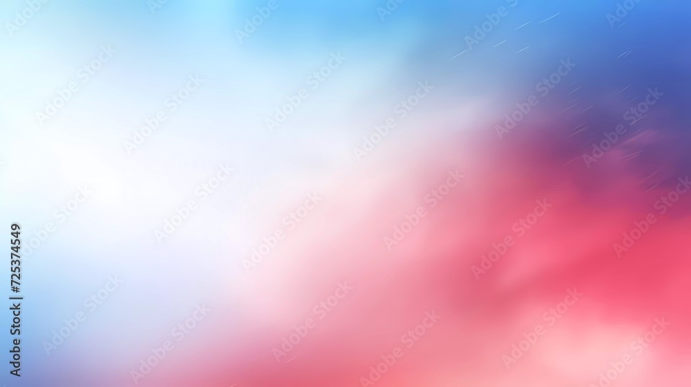 blurred gradient of white, ,red and blue colors, with noise effect abstract background. generative ai blurred gradient of white, ,red and blue colors, with noise effect abstract background. generative ai