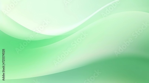 Blurred gradient white and green color gradient, with noise effect abstract background. generative ai