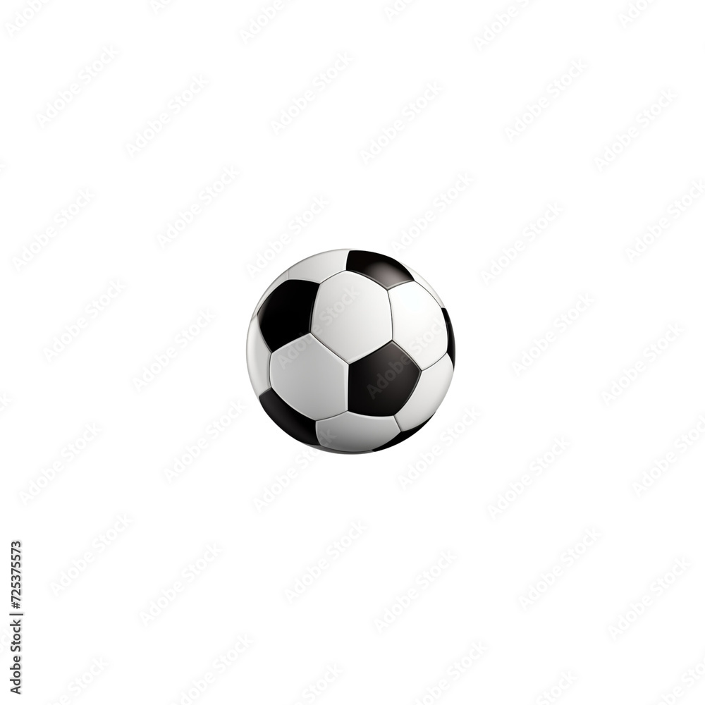 Soccer Ball / Foot ball with black and white color scheme Soccer Ball / Foot ball with black and white color scheme