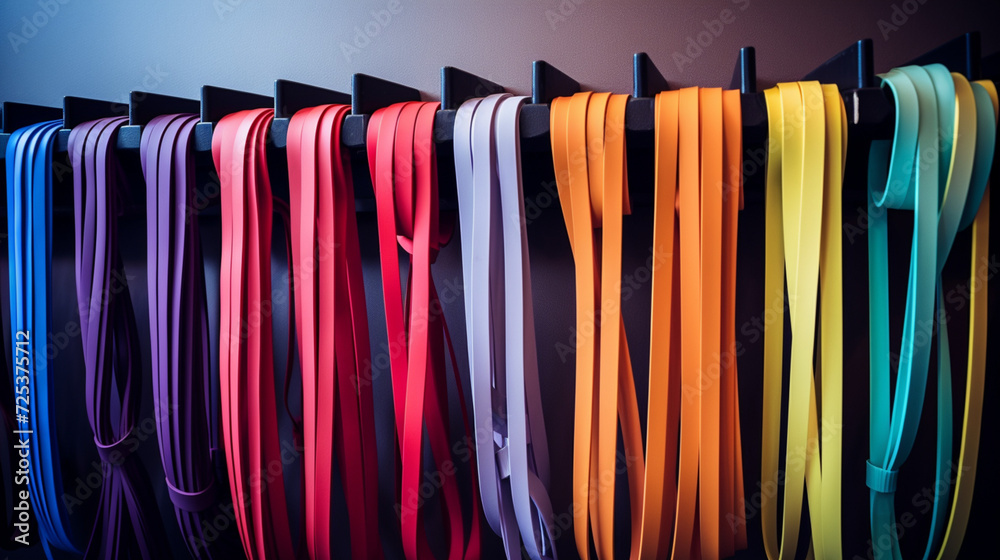 colorful clothes hanger
