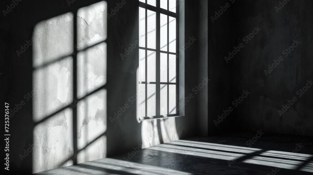 abstract. minimalistic background for product presentation. walls in large empty room. can full of sunlight. Loft wall or minimalist wall. Shadow, light from windows to plaster wall.. abstract. minimalistic background for product presentation. walls in large empty room. can full of sunlight. Loft wall or minimalist wall. Shadow, light from windows to plaster wall..