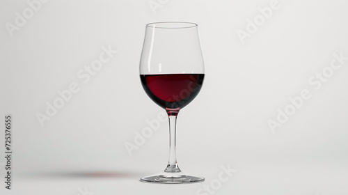 Glass with wine