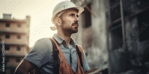 Portrait of a Confident Contractor