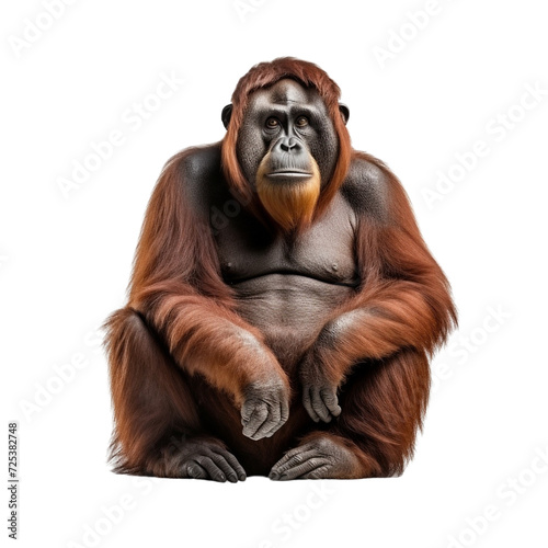 Orangutan clip art © Ovidiu