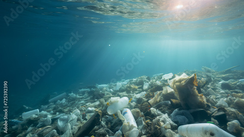 Plastic pollution in the ocean