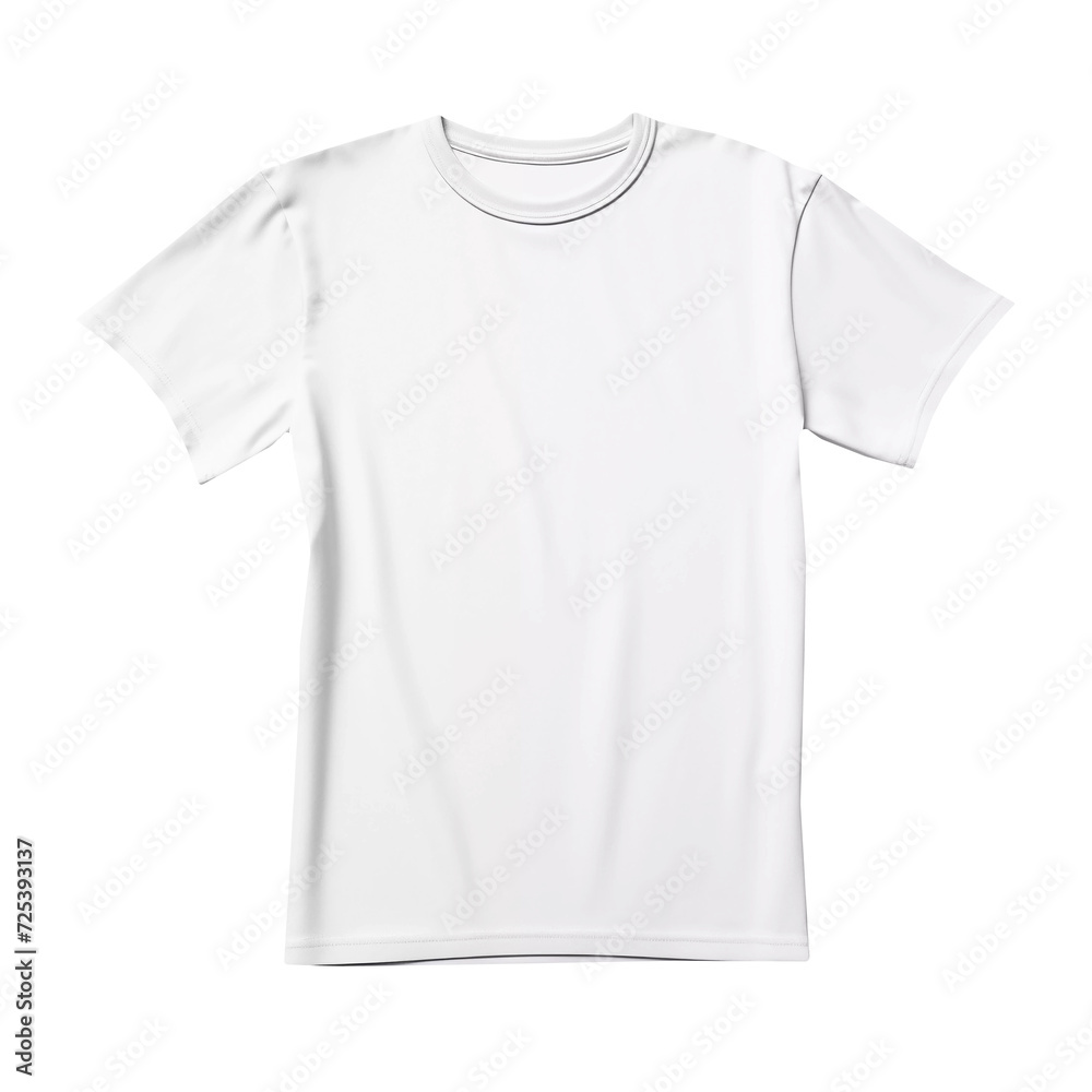 White shirt on transparent background. Generative ai design art. White shirt on transparent background. Generative ai design art.