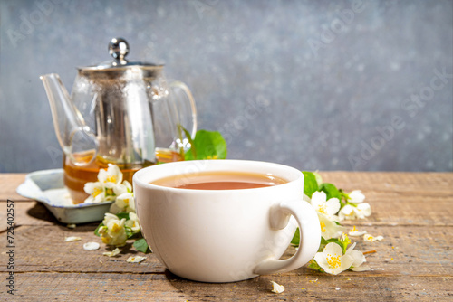 Herbal jasmin flower tea