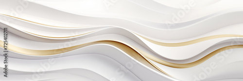 white background with soft texture decorated with Shiny golden lines. white gold luxury background