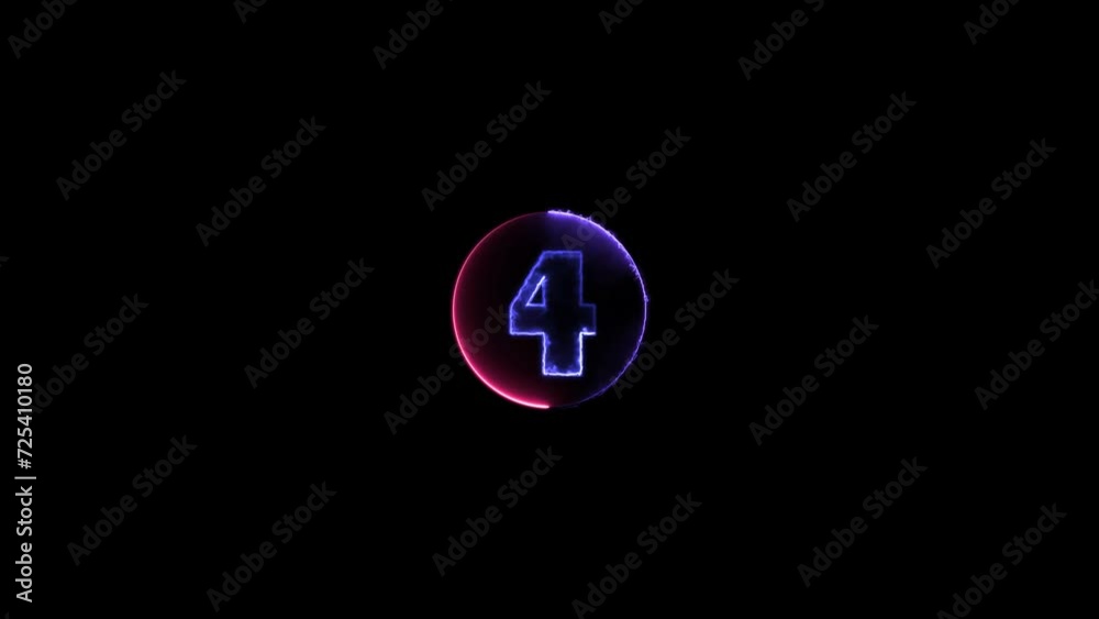 Glowing digital countdown 0 to 10 percent complete with technology concept Glowing digital countdown 0 to 10 percent complete with technology concept