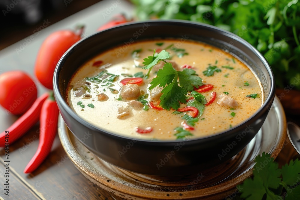 Soothing Thai Soup: Tom Kha Gai