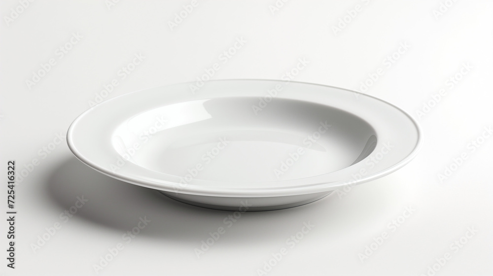 A White Bowl on a White Table A White Bowl on a White Table