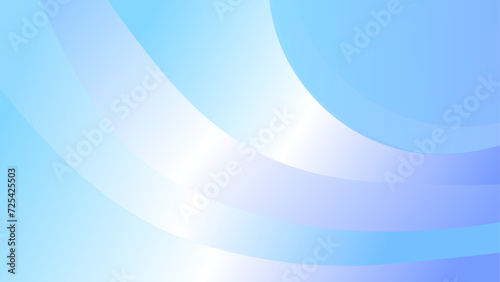 Blue elements with fluid gradient. Geometric background with abstract circle shapes. Used to decorate advertisements, publications.