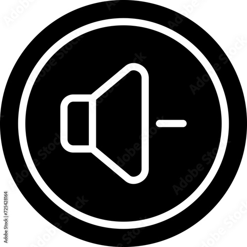 Volume Down Button Vector Icon