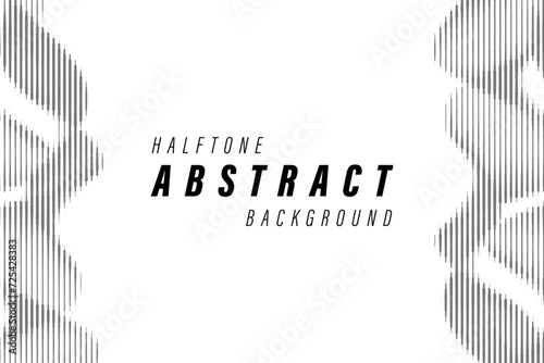 Abstract dot hal tone background. Modern halftone texture wallpaper.  photo