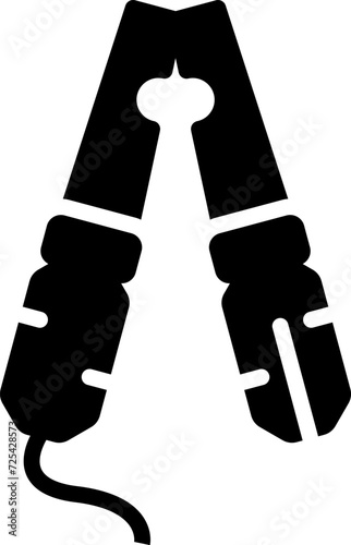 Cable Clamp Vector Icon